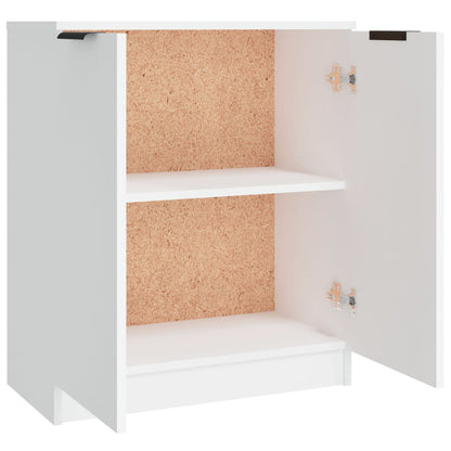 Aparadores 3 pcs madeira processada branco