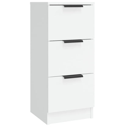 Aparadores 3 pcs madeira processada branco