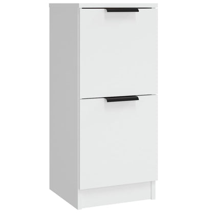 Aparadores 3 pcs madeira processada branco