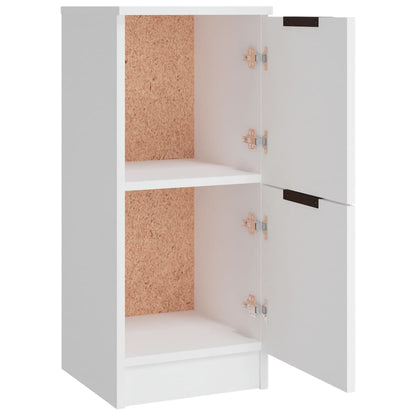 Aparadores 3 pcs madeira processada branco