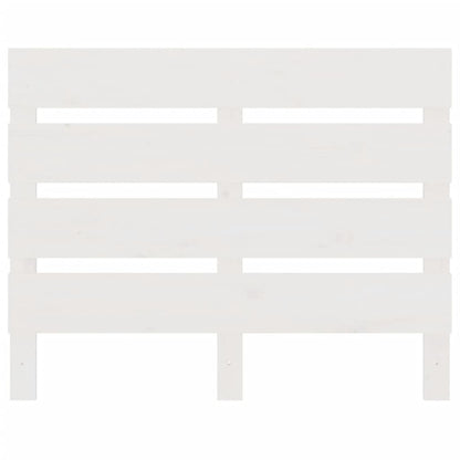 Cabeceira de cama 90x3x80 cm pinho maciço branco