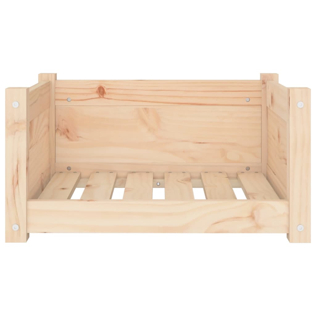 Cama para cães 55,5x45,5x28 cm Madeira de pinho maciça