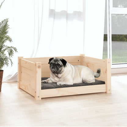 Cama para cães 65,5x50,5x28 cm Madeira de pinho maciça