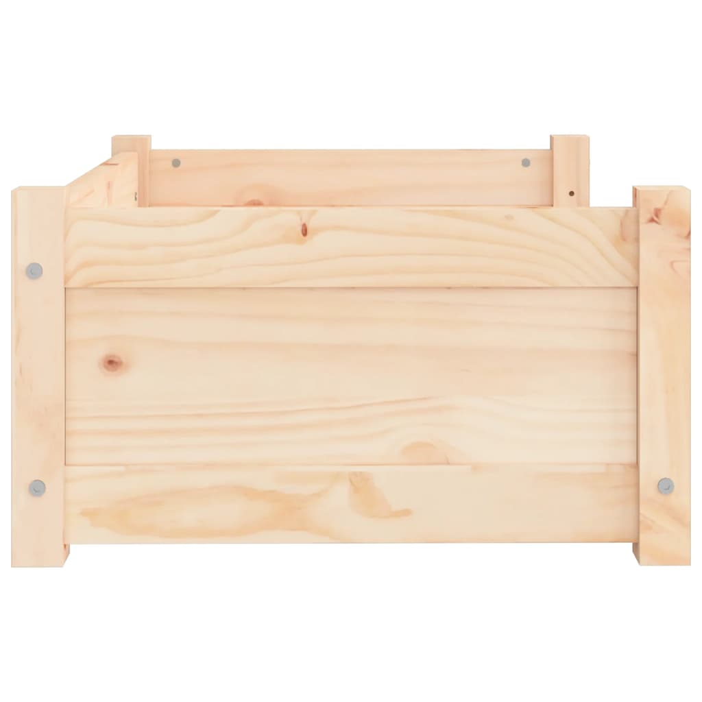 Cama para cães 65,5x50,5x28 cm Madeira de pinho maciça