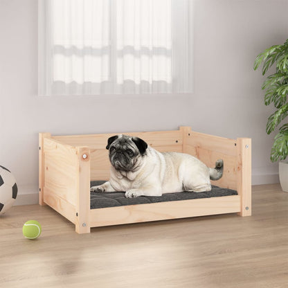 Cama para cães 65,5x50,5x28 cm Madeira de pinho maciça