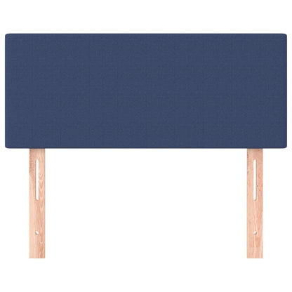 Cabeceira de cama tecido 90x5x78/88 cm azul