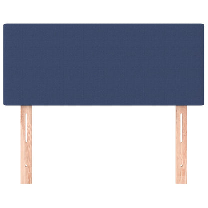 Cabeceira de cama tecido 100x5x78/88 cm azul