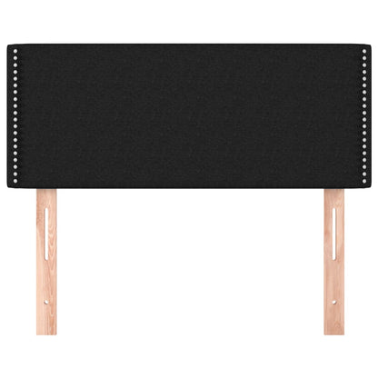 Cabeceira de cama tecido 80x5x78/88 cm preto