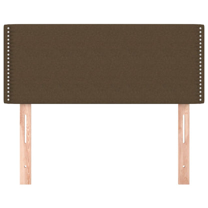 Cabeceira de cama tecido 100x5x78/88 cm castanho