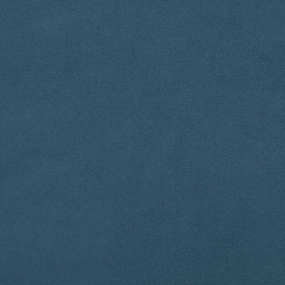 Cabeceira de cama 2 pcs veludo 80x5x78/88 cm azul-escuro