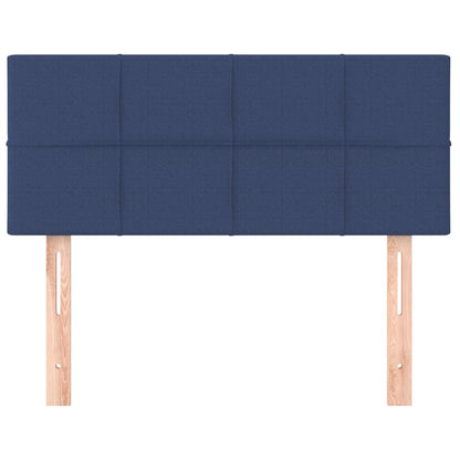 Cabeceira de cama tecido 80x5x78/88 cm azul