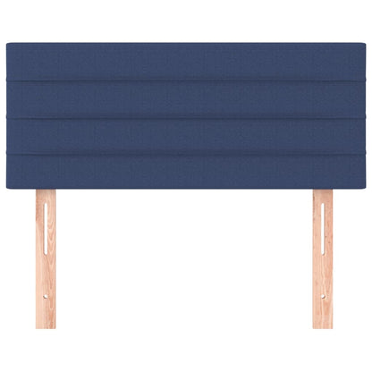 Cabeceira de cama tecido 90x5x78/88 cm azul