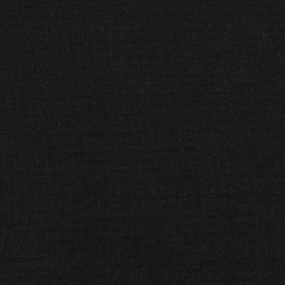 Cabeceira de cama tecido 80x7x78/88 cm preto