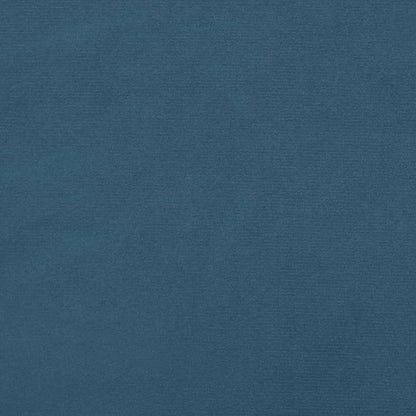 Cabeceira de cama 2 pcs veludo 72x5x78/88 cm azul-escuro