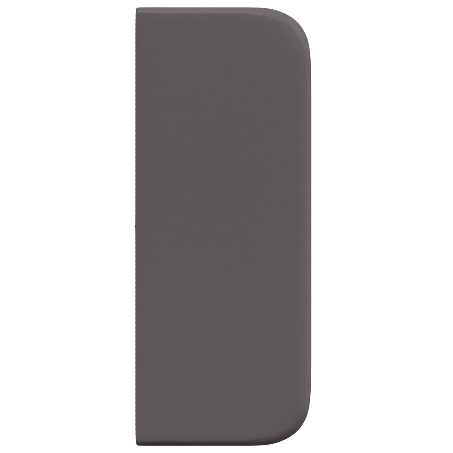 Orelha de Cabeceira 2 pcs Cinzeto 40 x 16 x 5 cm