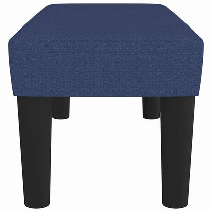 Banco 70x30x30 cm tecido azul