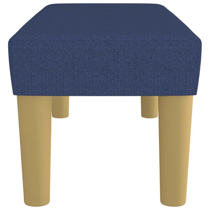 Banco 70x30x30 cm tecido azul