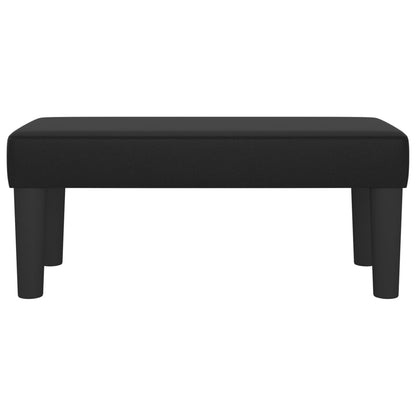 Banco 70x30x30 cm couro artificial preto