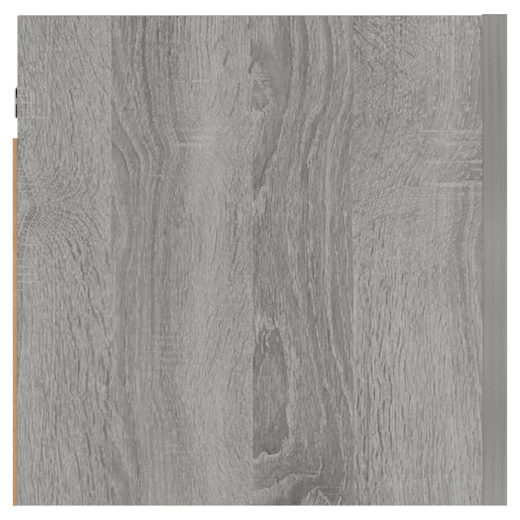 Móveis para TV de parede cinzento sonoma, 8 pcs