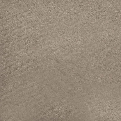 Apoio de pés 70x55x41 cm microfibra cinzento-acastanhado