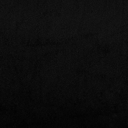 Apoio de pés 70x55x41 cm tecido de microfibra preto