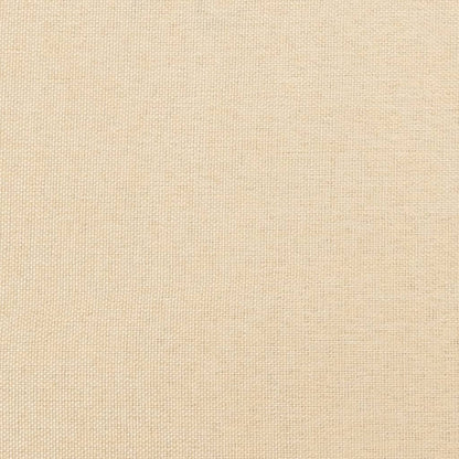 Banco 70x35x41 cm tecido cor creme