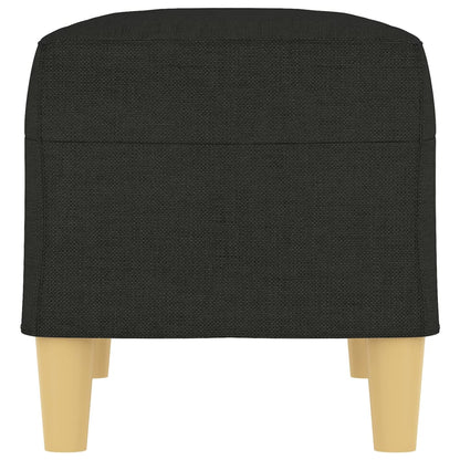 Banco 70x35x41 cm tecido preto