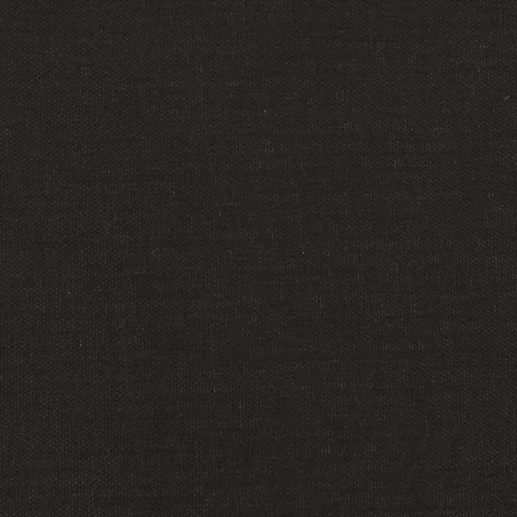 Banco 70x35x41 cm tecido preto