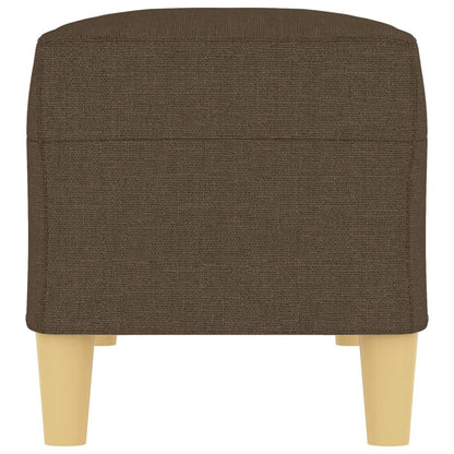 Banco 100x35x41 cm tecido castanho