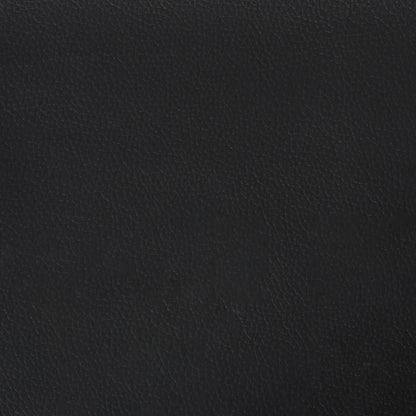 Banco 70x35x41 cm couro artificial preto