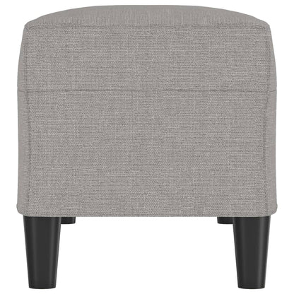 Banco 100x35x41 cm tecido cinza-claro