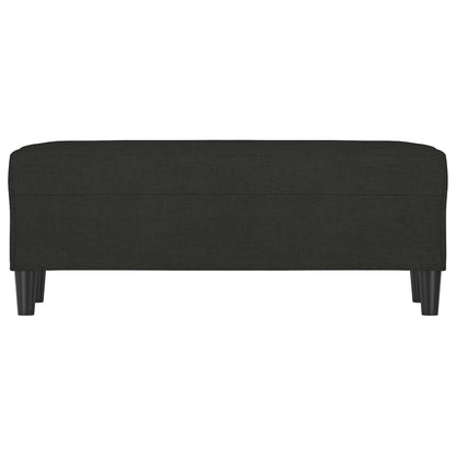 Banco 100x35x41 cm tecido preto