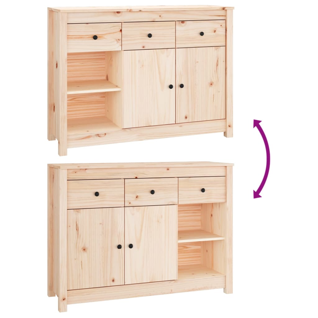 Aparador 100x35x74 madeira de pinho maciça