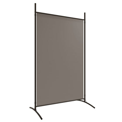 Divisória de quarto com 5 painéis 433x180 cm tecido antracite
