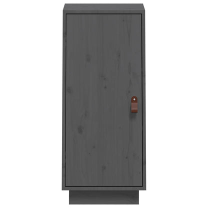 Aparador 34x40x75 cm madeira de pinho maciça cinza