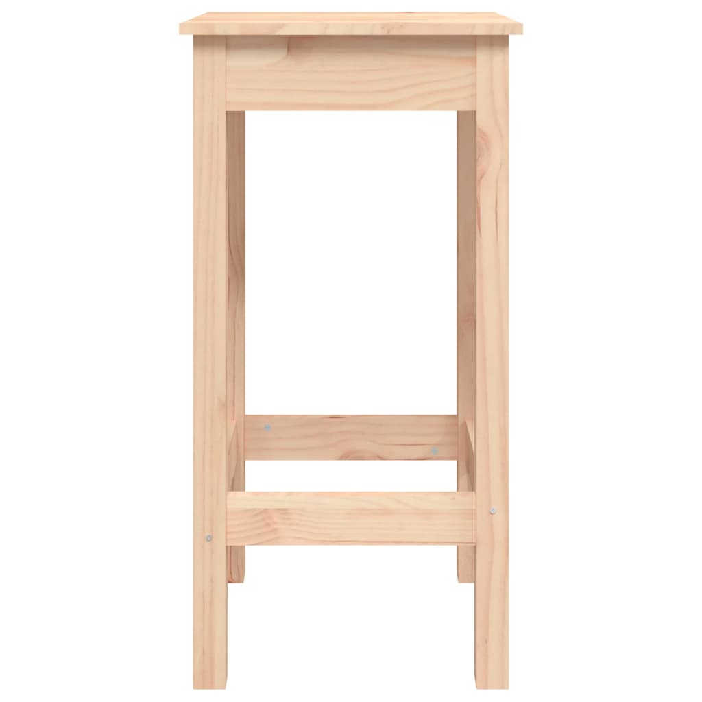 Cadeiras de bar 2 pcs 40x40x78 cm madeira de pinho maciça
