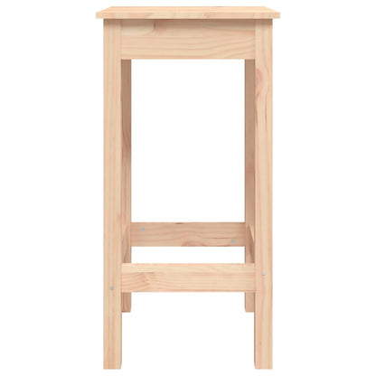 Cadeiras de bar 2 pcs 40x40x78 cm madeira de pinho maciça