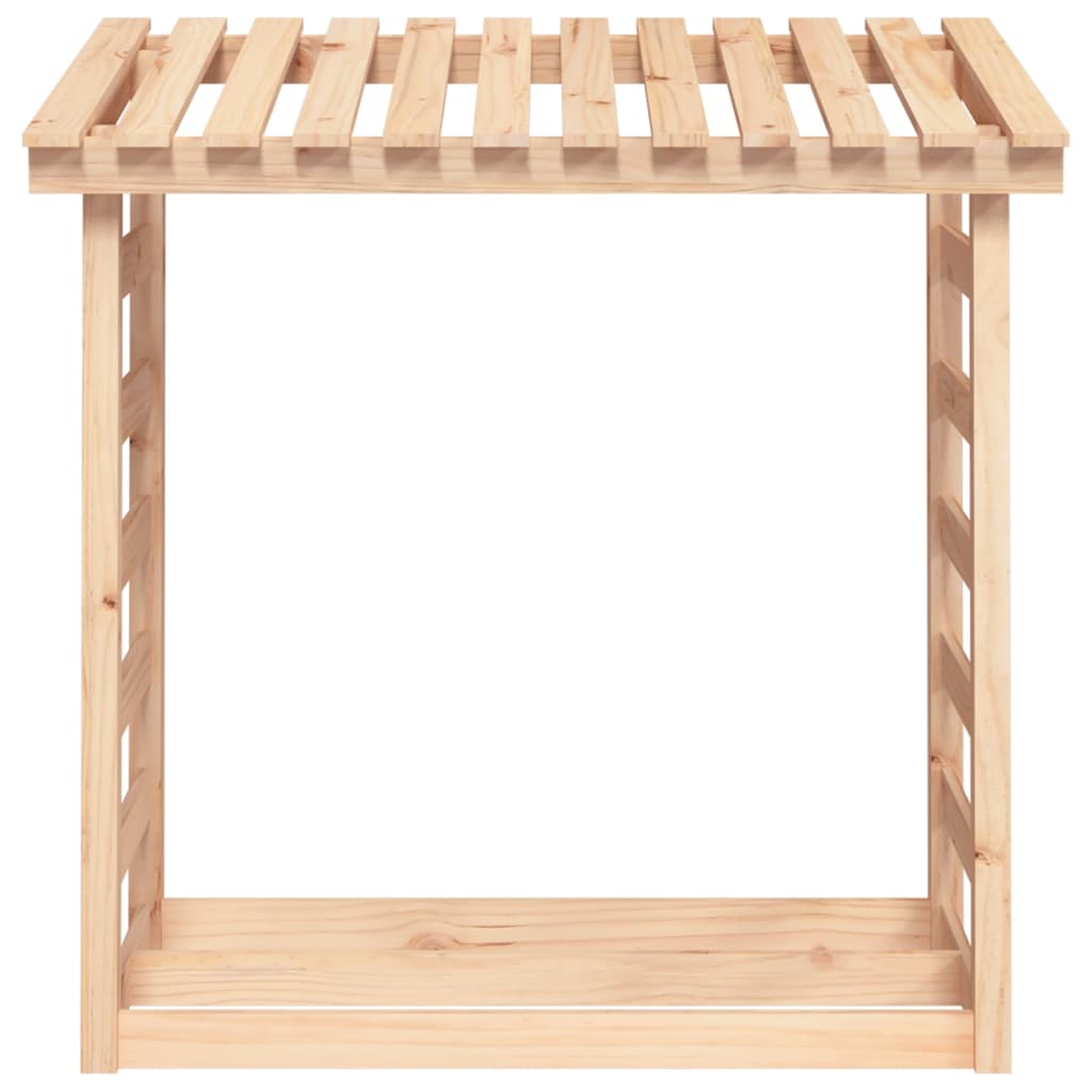 Suporte para lenha 108x64,5x110 cm pinho maciço