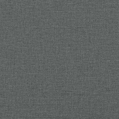 Banco 110,5x45x49 cm tecido cinza-escuro