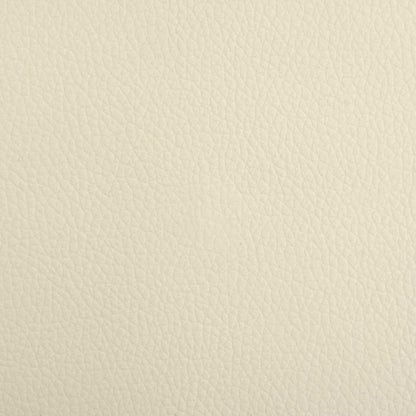 Cama para cães 70x45x30 cm couro artificial cor creme