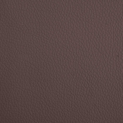 Cama para cães 70x45x30 cm couro artificial castanho