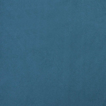 Cama para cães 66x40x45 cm veludo azul