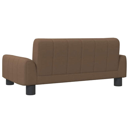 Cama para cães 70x45x30 cm tecido castanho