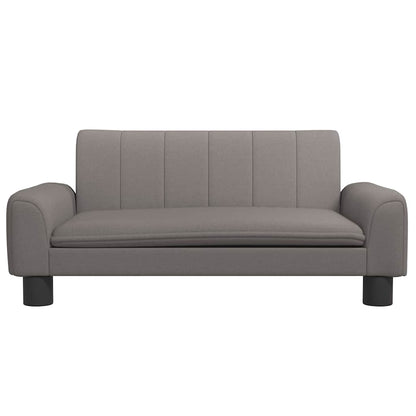 Cama para cães 70x45x30 cm tecido cinzento-acastanhado