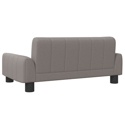 Cama para cães 70x45x30 cm tecido cinzento-acastanhado