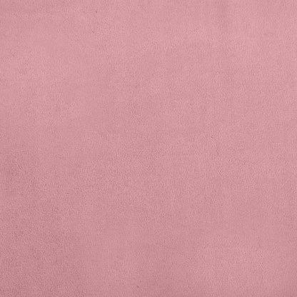 Cama para cães 90x53x30 cm veludo rosa