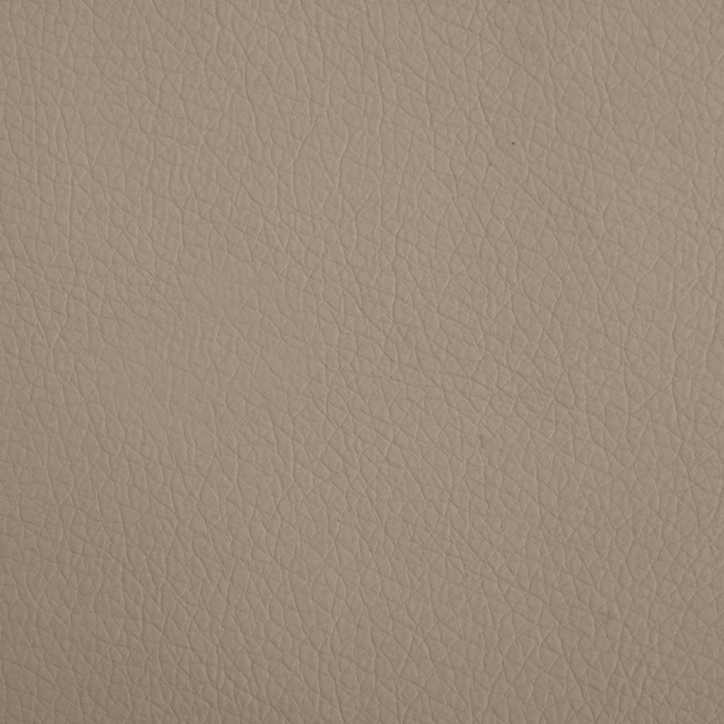 Cama para cães 90x53x30 cm couro artificial cappuccino