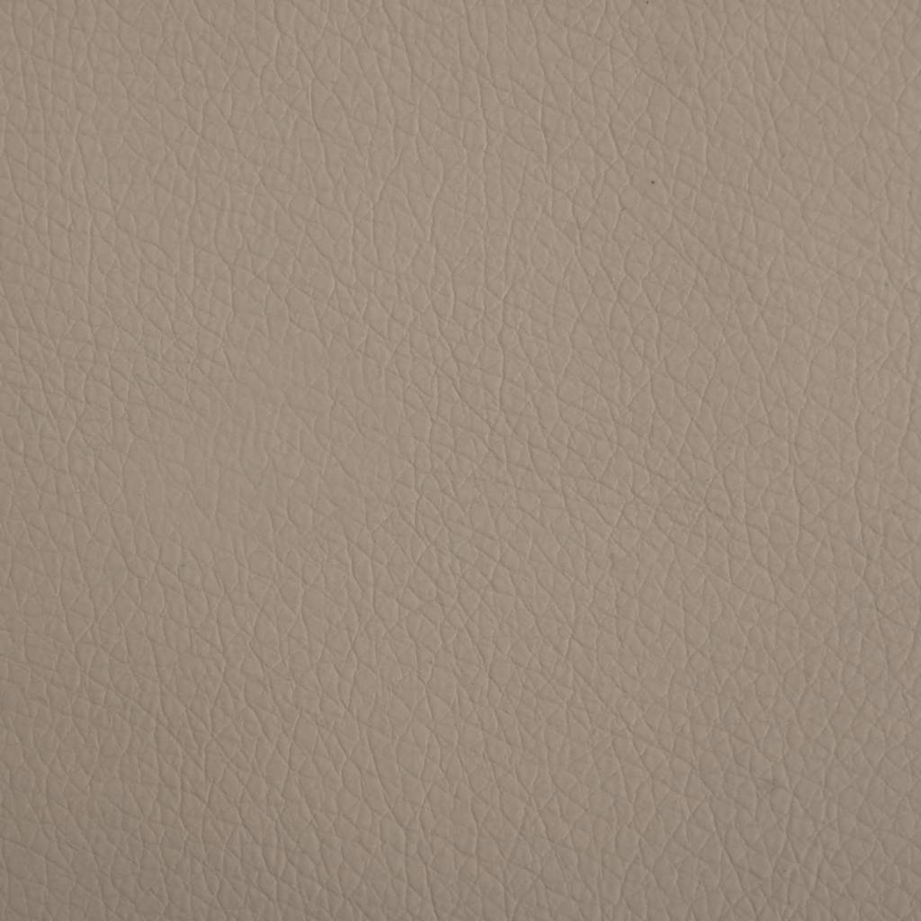Cama para cães 50x40x30 cm couro artificial cor cappuccino