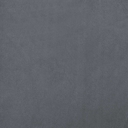 Cama para cães 70x48x22 cm veludo cinzento-escuro