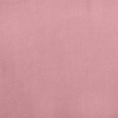 Cama para cães 70x48x22 cm veludo rosa